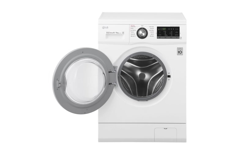LG 8 kg pračka / 5 kg sušička, 1400 ot./min, A (v rozsahu A až G), 6 Motion DD, Direct Drive™, Smart Diagnosis™, 13 programů, 8 možností sušení, F84G6TDM2N