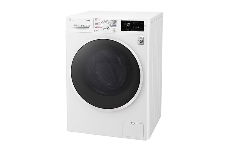 LG 8 kg pračka / 5 kg sušička, 1400 ot./min, A (v rozsahu A až G), 6 Motion DD, Direct Drive™, Steam™ - parní praní, ThinQ™, Přidat prádlo, 14 programů, 9 možností sušení, F84J6TG0W