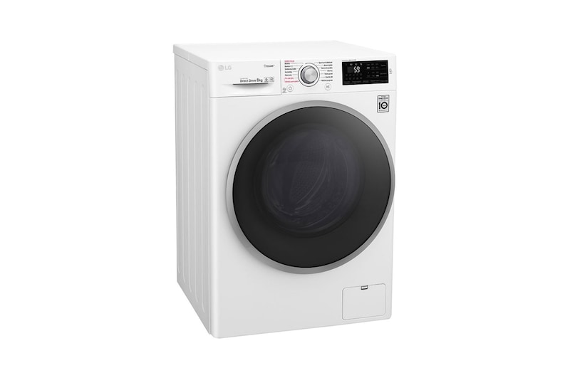 LG 8 kg parní pračka, 1400 ot./min, A+++ (v rozsahu A+++ až D), 6 Motion DD, Steam™ - parní praní, 14 programů, F84J6TY1W