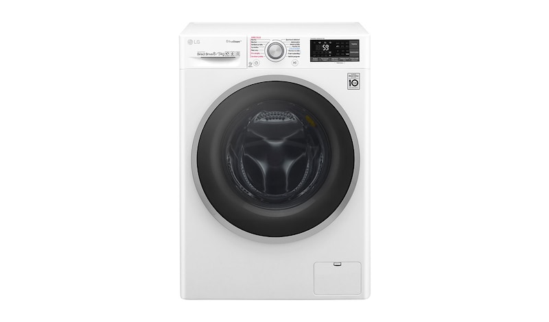 LG 8 kg pračka / 5 kg sušička, 1400 ot./min, 6 Motion DD, Direct Drive™, TrueSteam™ - parní praní, ThinQ™, Přidat prádlo, 14 programů, 8 možností sušení, F84J7TH1W