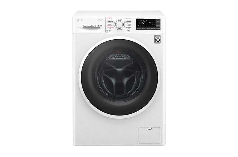 LG 9 kg parní pračka, 1400 ot./min,6 Motion DD, Steam™ - parní praní, 14 programů, F94J7VY0W