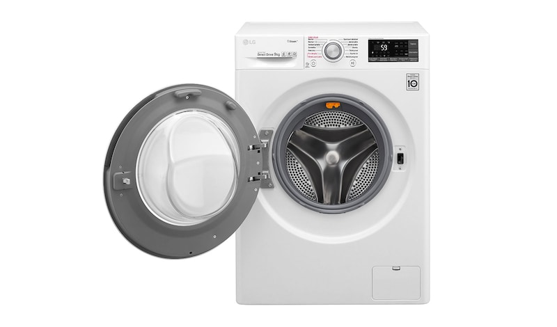 LG 9 kg parní pračka, 1400 ot./min,6 Motion DD, Steam™ - parní praní, 14 programů, F94J7VY1W