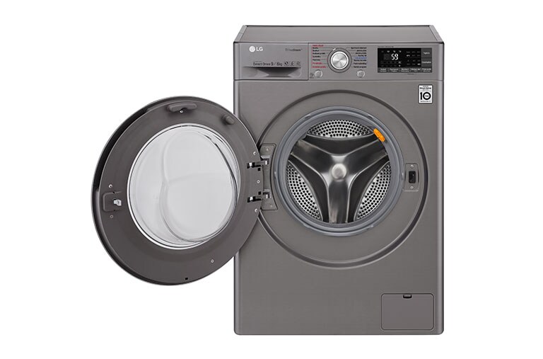 LG 9 kg pračka / 6 kg sušička, 1400 ot./min, 6 Motion DD, Direct Drive™, TrueSteam™ - parní praní, ThinQ™, Přidat prádlo, 14 programů, 8 možností sušení, F94J8FH2S
