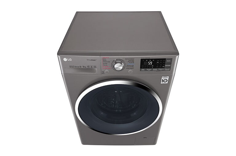 LG 9 kg pračka / 6 kg sušička, 1400 ot./min, 6 Motion DD, Direct Drive™, TrueSteam™ - parní praní, ThinQ™, Přidat prádlo, 14 programů, 8 možností sušení, F94J8FH2S