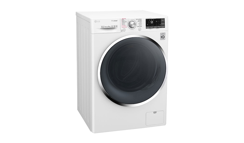 LG 9 kg parní pračka, 1400 ot./min,6 Motion DD, TrueSteam™ - parní praní, 14 programů, F94J8VS2W