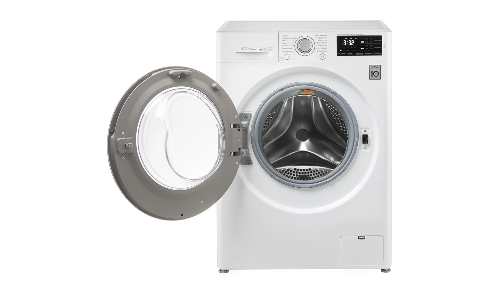 LG 9 kg pračka, 1400 ot./min., TurboWash, Direct Drive, 14 programů, 12 přídavných možností, F94U2VDN1