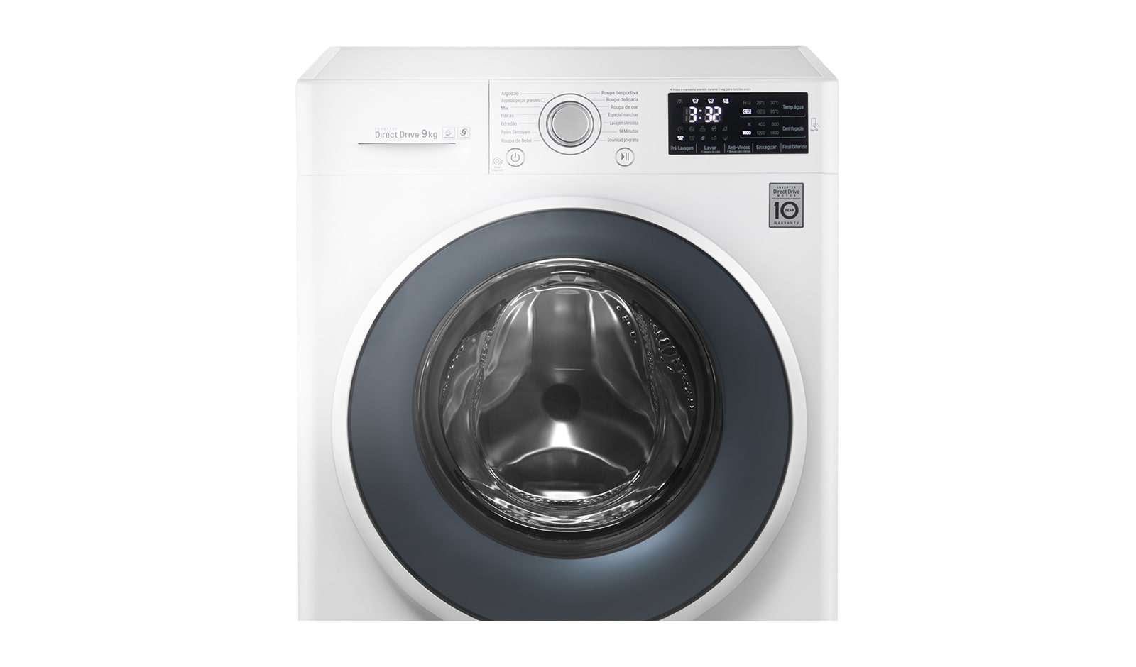 LG 9 kg pračka, 1400 ot./min., TurboWash, Direct Drive, 14 programů, 12 přídavných možností, F94U2VDN1