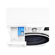LG 10,5 kg parní pračka LG  | 1400 ot./min | TurboWash™ | ThinQ™, FA104V5URW0