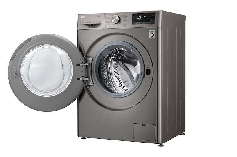 LG 10,5 kg parní pračka LG | 1400 ot./min | Direct Drive™ | AI DD™ | TurboWash™360°, FA104V7R2TE