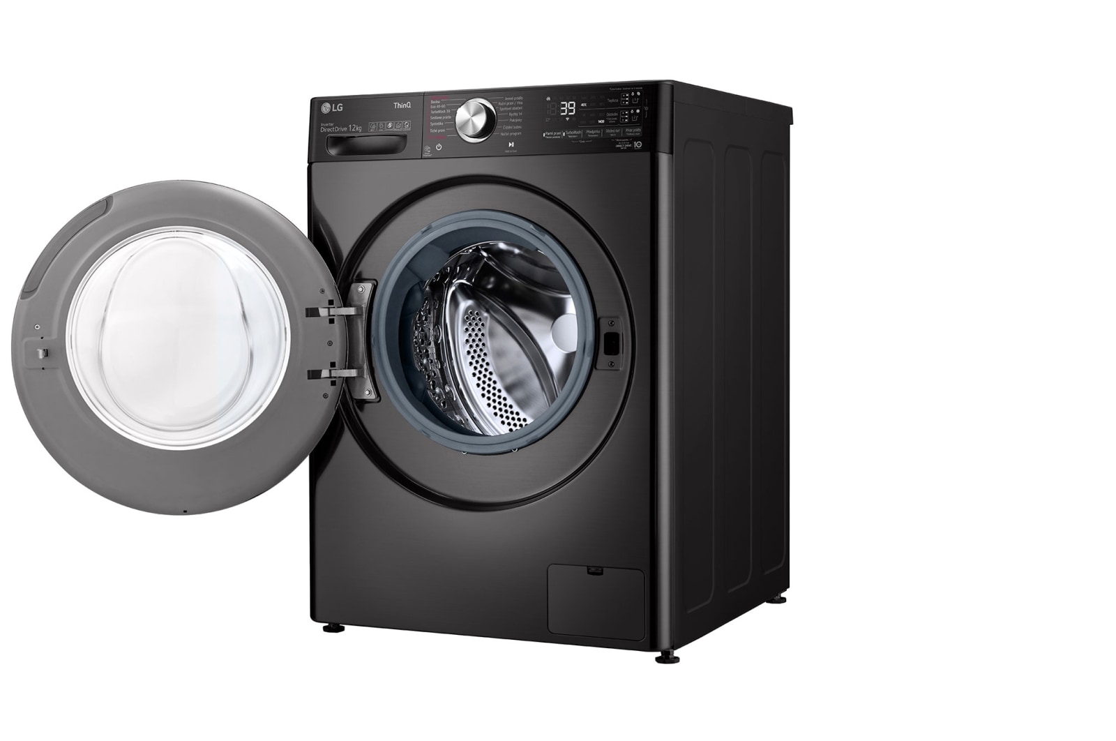 LG 12 kg parní pračka LG | 1400 ot./min | Direct Drive™ | AI DD™ | ezDispense™, FA124V9BAP2