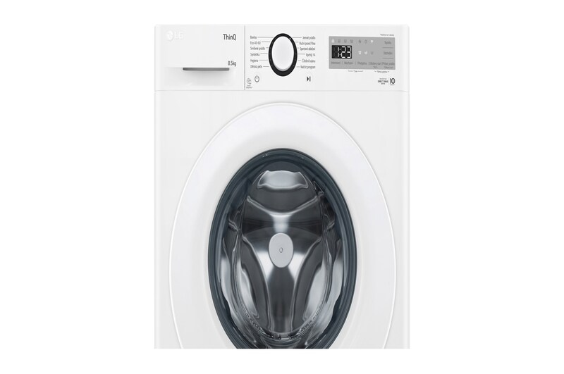 LG 8,5kg 1200 ot./min Direct Drive™ Slim pračka, Bílá  , FA2S8V3GN3H