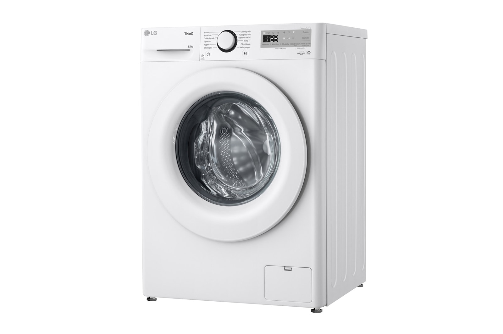LG 8,5kg 1200 ot./min Direct Drive™ Slim pračka, Bílá  , FA2S8V3GN3H