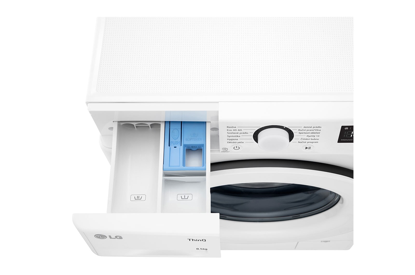 LG Parní pračka LG | 8,5 kg | A | 1200 ot./min | Direct Drive™ |Bílá, FA2S8V3GN3W