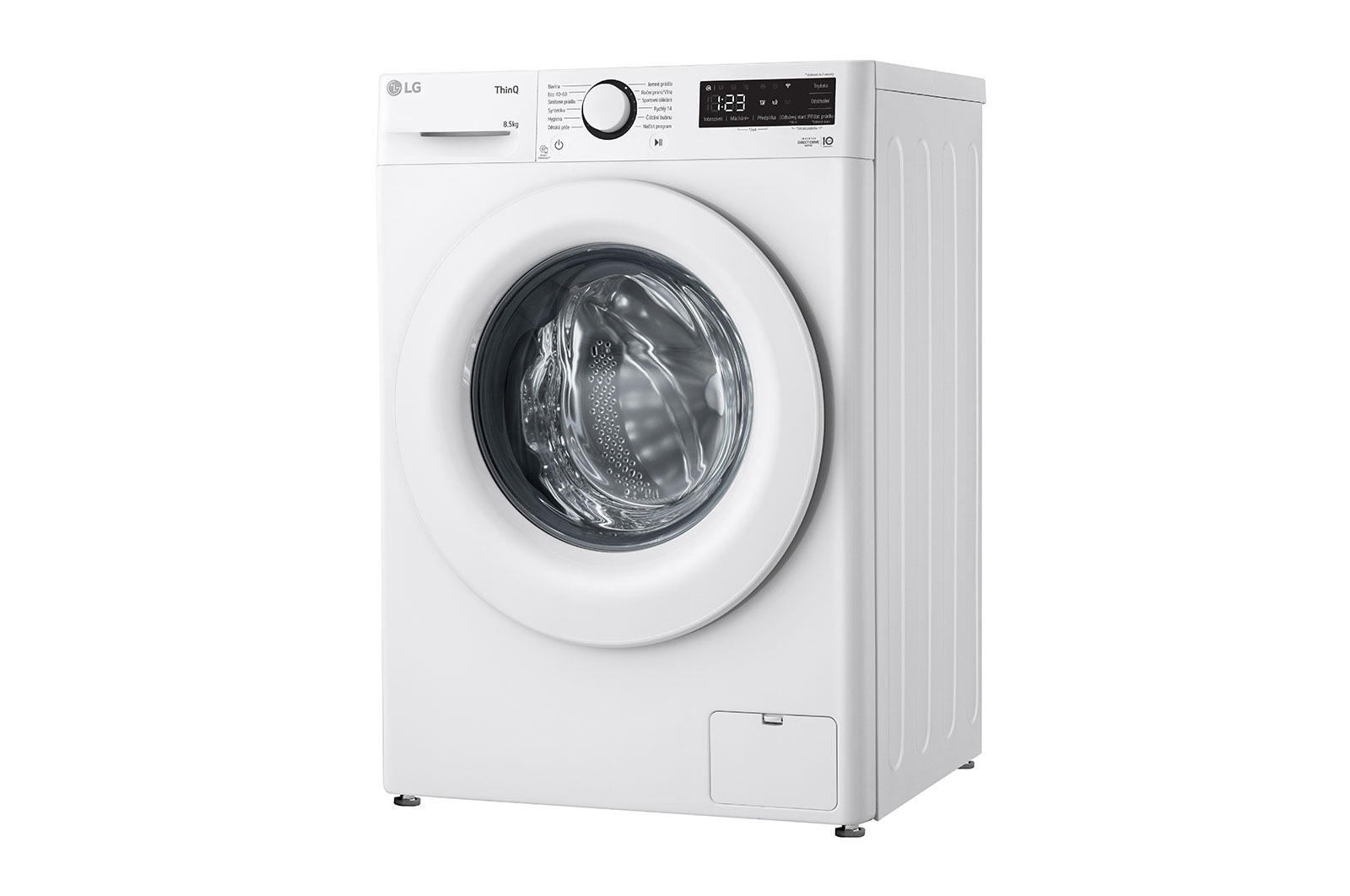 LG Parní pračka LG | 8,5 kg | A | 1200 ot./min | Direct Drive™ |Bílá, FA2S8V3GN3W