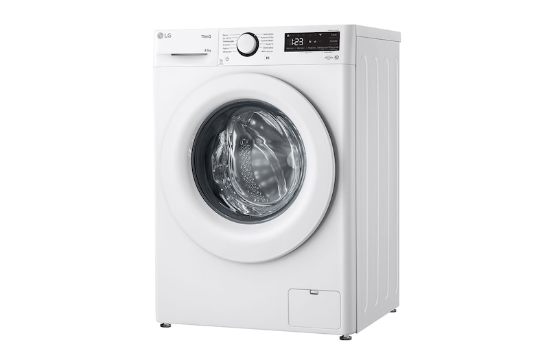 LG Slim pračka LG | 8,5 kg | A | 1200 ot./min | Direct Drive™ |Bílá, FA2S8V3GN3W