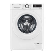 Pohled zepředu na 8,5kg Parní pračka Direct Drive™,Bílá - FA2S8V3GN3W