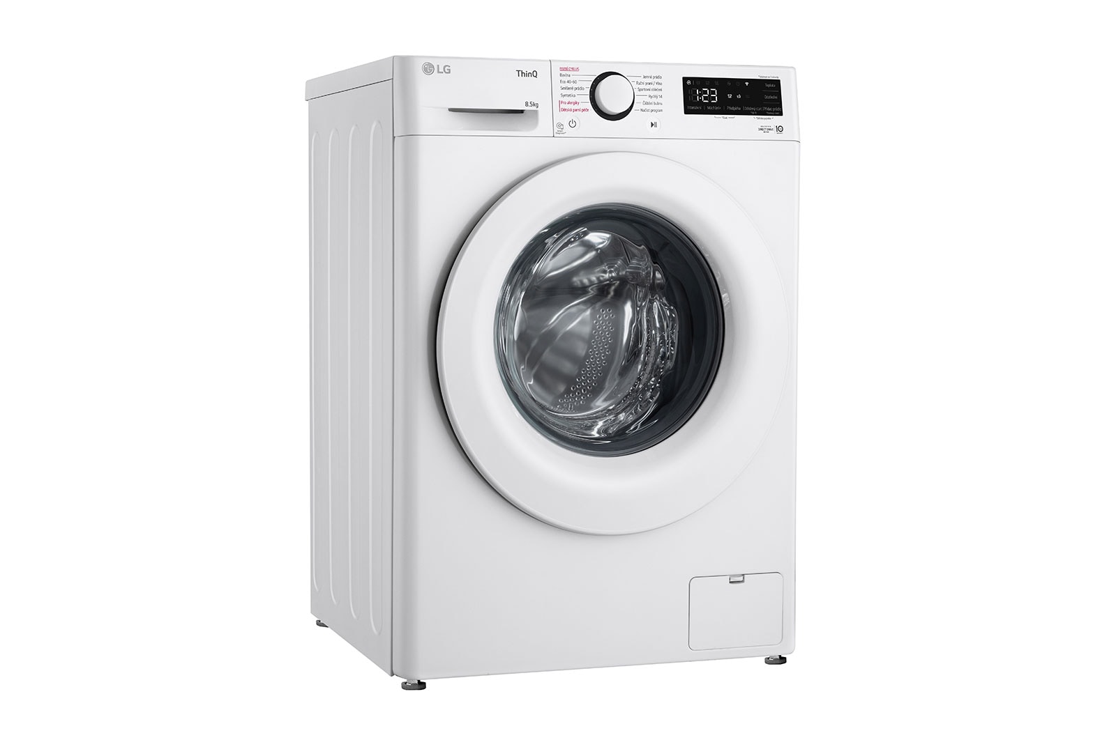 LG Slim parní pračka LG | 8,5 kg | A | 1200 ot./min | Direct Drive™ |Bílá, FA2S8V3GY3W