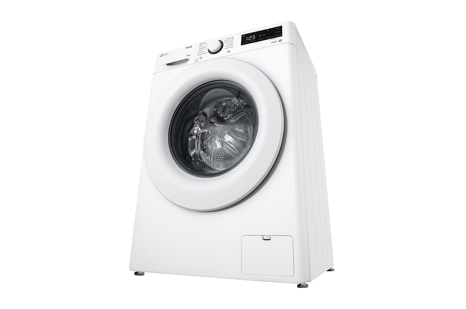 LG Slim parní pračka LG | 8,5 kg | A | 1200 ot./min | Direct Drive™ |Bílá, FA2S8V3GY3W