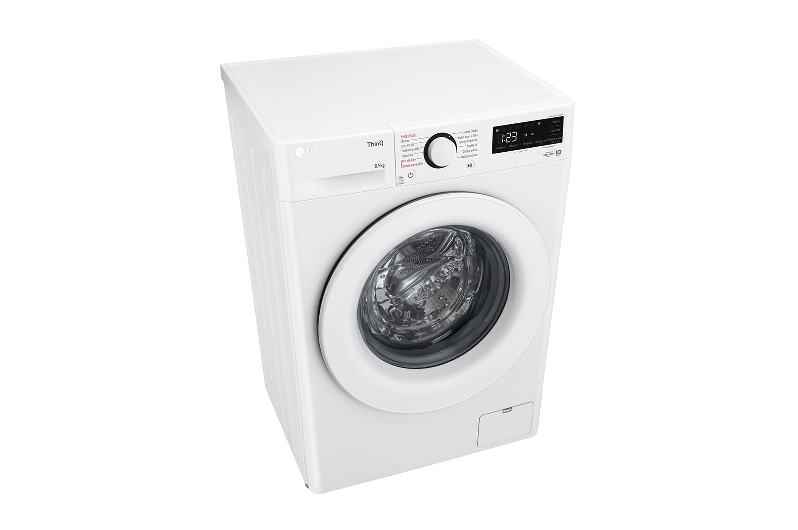 LG Slim parní pračka LG | 8,5 kg | A | 1200 ot./min | Direct Drive™ |Bílá, FA2S8V3GY3W