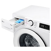 LG Slim parní pračka LG | 8,5 kg | A | 1200 ot./min | Direct Drive™ |Bílá, FA2S8V3GY3W