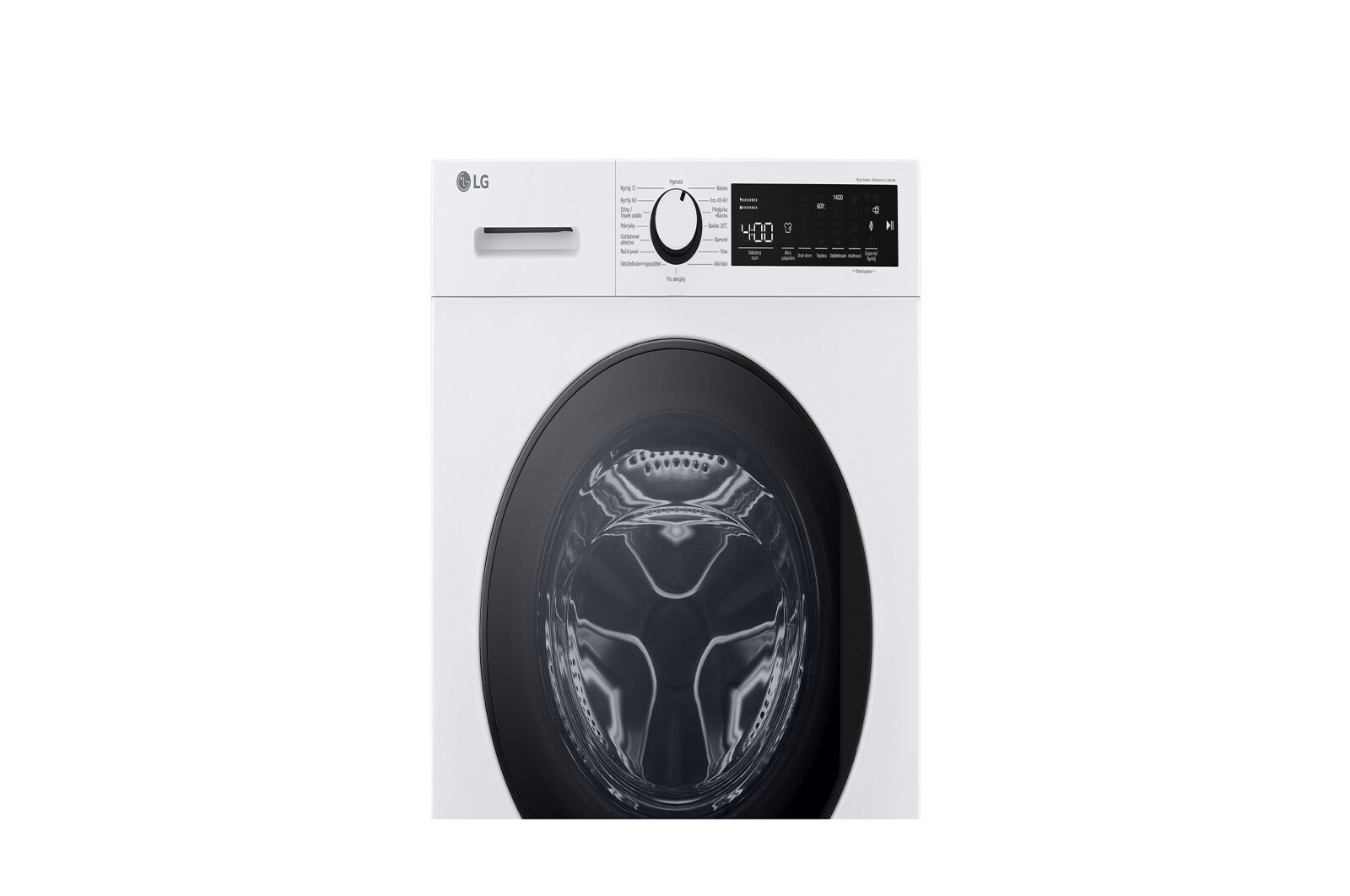 LG 9kg 1400 ot./min Program pro alergiky Parní pračka, Bílá, FA49T2VS6W