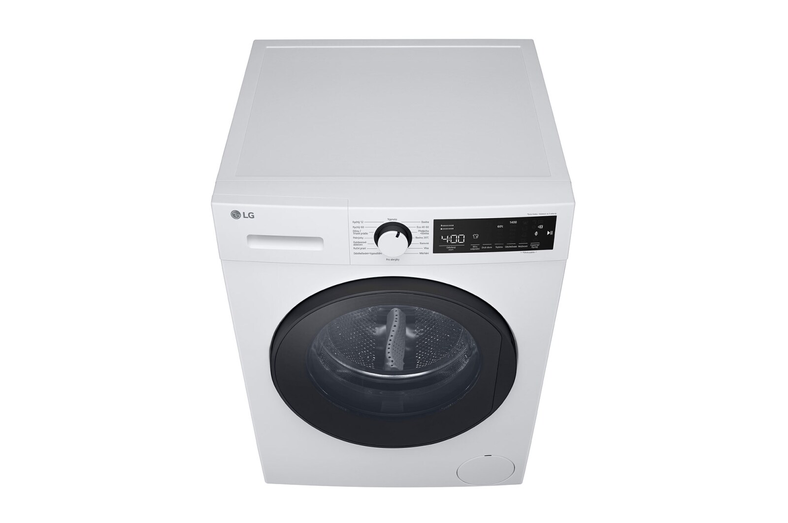 LG 9kg 1400 ot./min Program pro alergiky Parní pračka, Bílá, FA49T2VS6W
