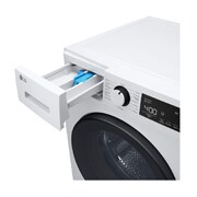 LG 9kg 1400 ot./min Program pro alergiky Parní pračka, Bílá, FA49T2VS6W