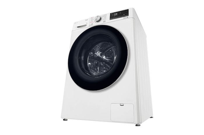 LG Parní pračka LG | 9 kg | A | 1400 ot./min | AI DD™ | TurboWash™|Bílá, FA49V5VW1W