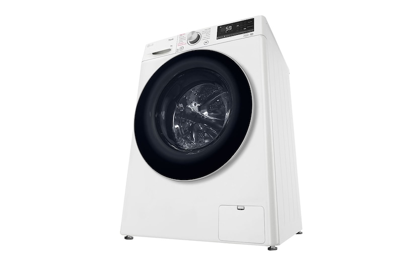 LG Parní pračka LG | 9 kg | A | 1400 ot./min | AI DD™ | TurboWash™|Bílá, FA49V5VW1W
