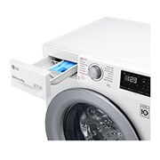 LG 9 kg parní pračka LG | 1400 ot./min | Direct Drive™ | AI DD™, FA4TURBO9E