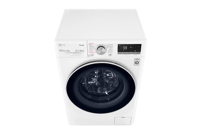 LG Parní pračka LG | 9 kg | A | 1400 ot./min | Direct Drive™ | AI DD™ |Bílá, FA94V5UVW0