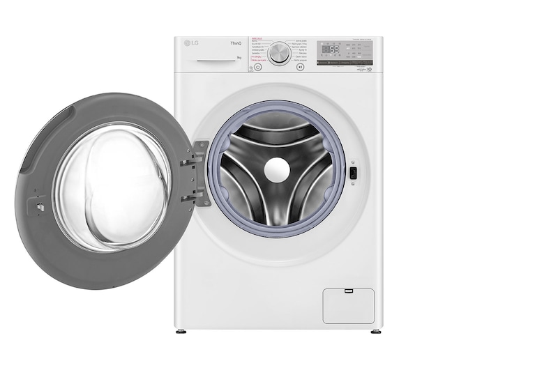 LG 9 kg parní pračka LG | 1400 ot./min | Direct Drive™ | AI DD™ | TurboWash™, FA94V5UVW1E