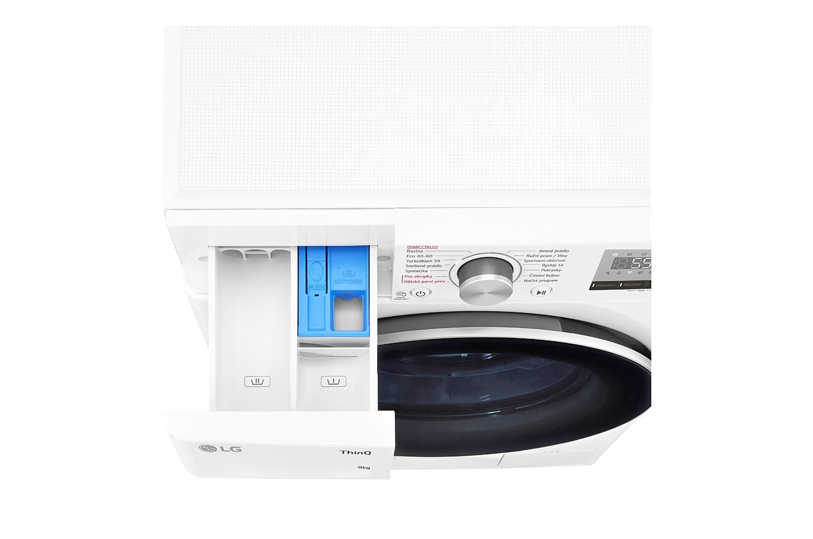 LG 9 kg parní pračka LG | 1400 ot./min | Direct Drive™ | AI DD™ | TurboWash™, FA94V5UVW1E