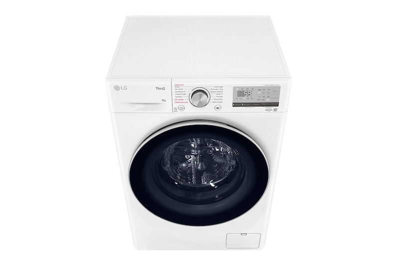 LG 9 kg parní pračka LG | 1400 ot./min | Direct Drive™ | AI DD™ | TurboWash™, FA94V5UVW1E
