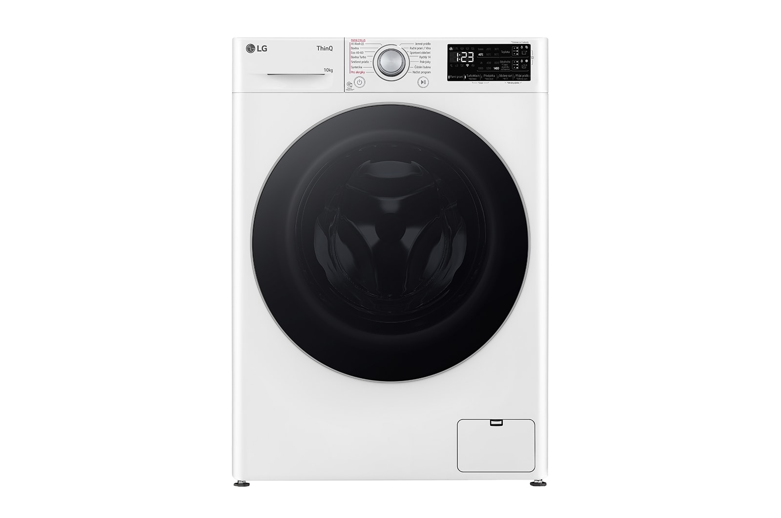 LG 10 kg parní pračka LG | 1400 ot./min | Direct Drive™ | AI DD™ | TurboWash™, FASR3A04WS