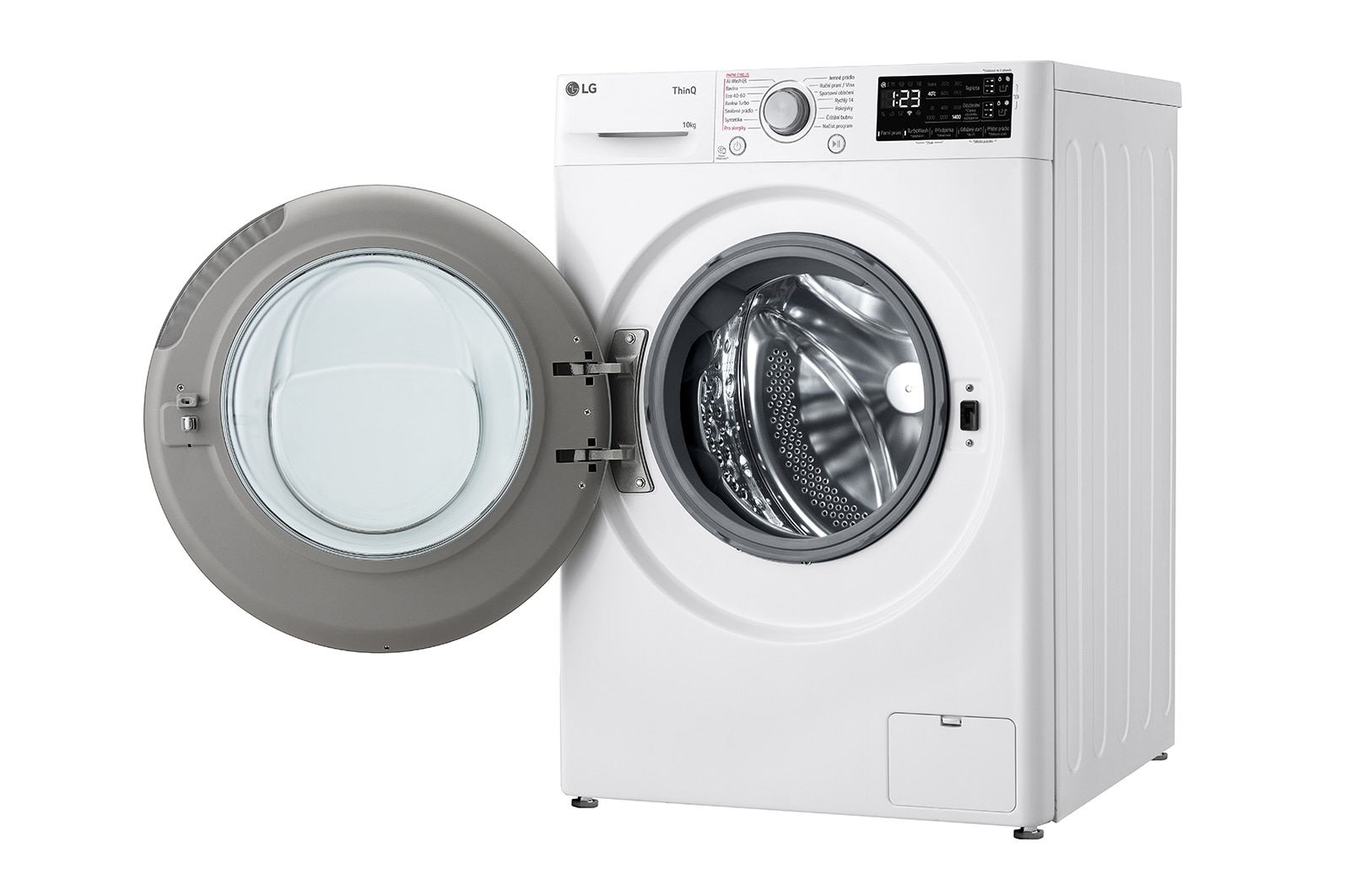 LG Parní pračka LG | 10 kg | A | 1400 ot./min | AI DD™ | TurboWash™|Bílá, FASR3A04WS