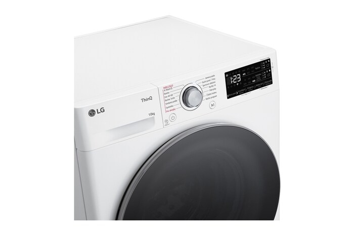 LG Parní pračka LG | 10 kg | A | 1400 ot./min | AI DD™ | TurboWash™|Bílá, FASR3A04WS