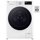 Parní pračka LG | 10 kg | A | 1400 ot./min | AI DD™ | TurboWash™|Bílá