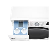 LG Parní pračka LG | 10 kg | A | 1400 ot./min | AI DD™ | TurboWash™|Bílá, FASR3A04WS