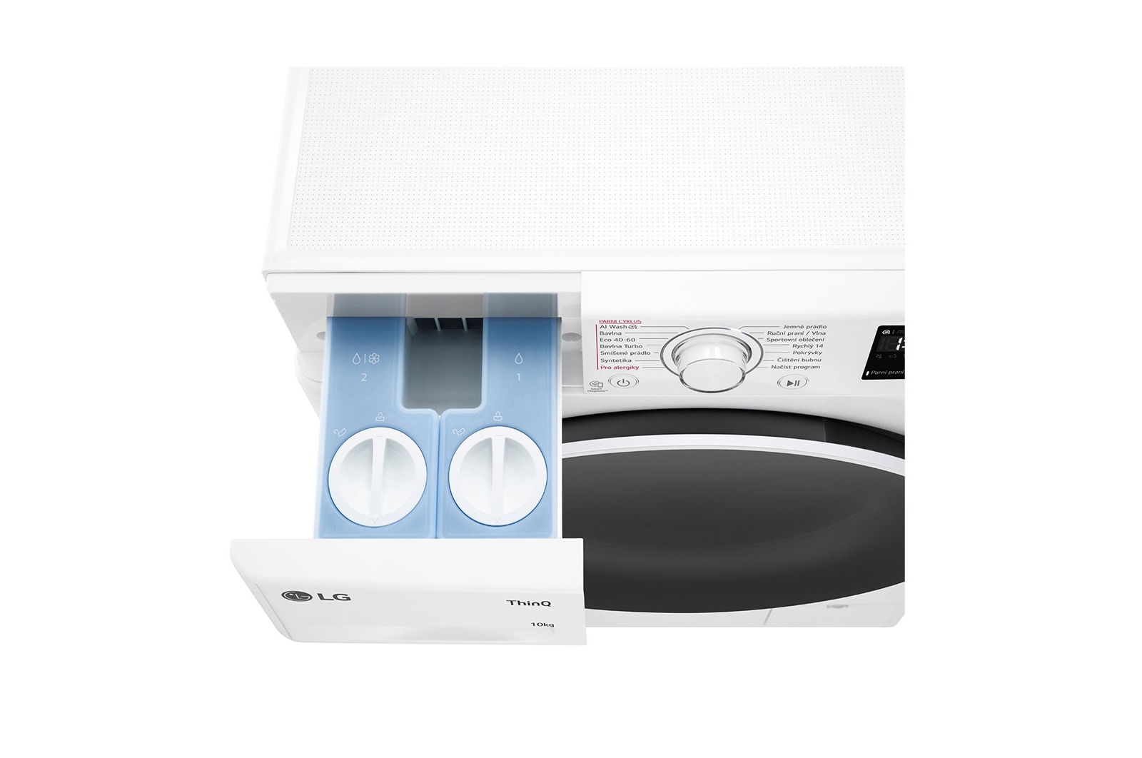 LG Parní pračka LG | 10 kg | A | 1400 ot./min | Direct Drive™ | AI DD™ |Bílá, FASR3A04WW