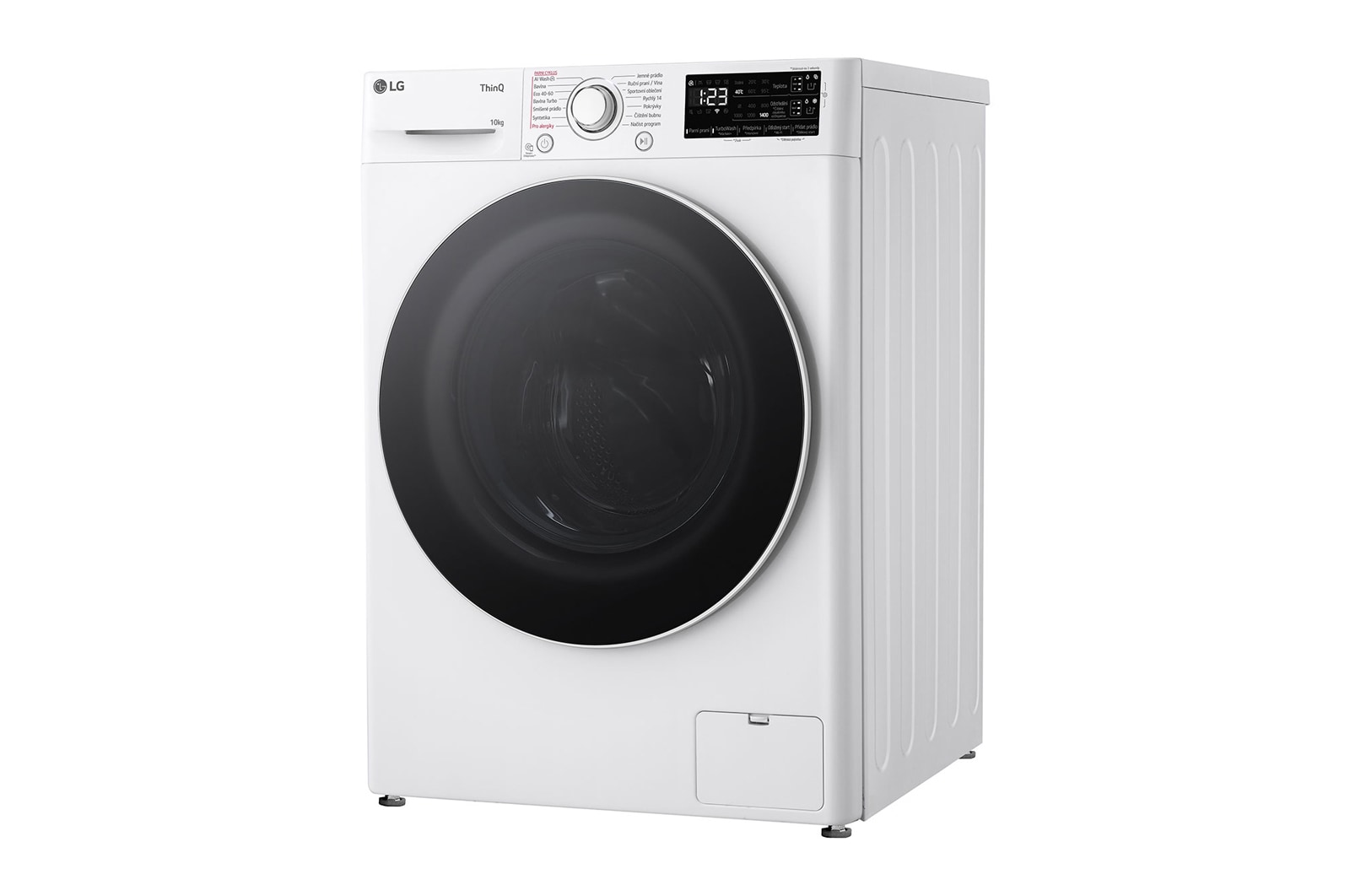 LG Parní pračka LG | 10 kg | A | 1400 ot./min | Direct Drive™ | AI DD™ |Bílá, FASR3A04WW