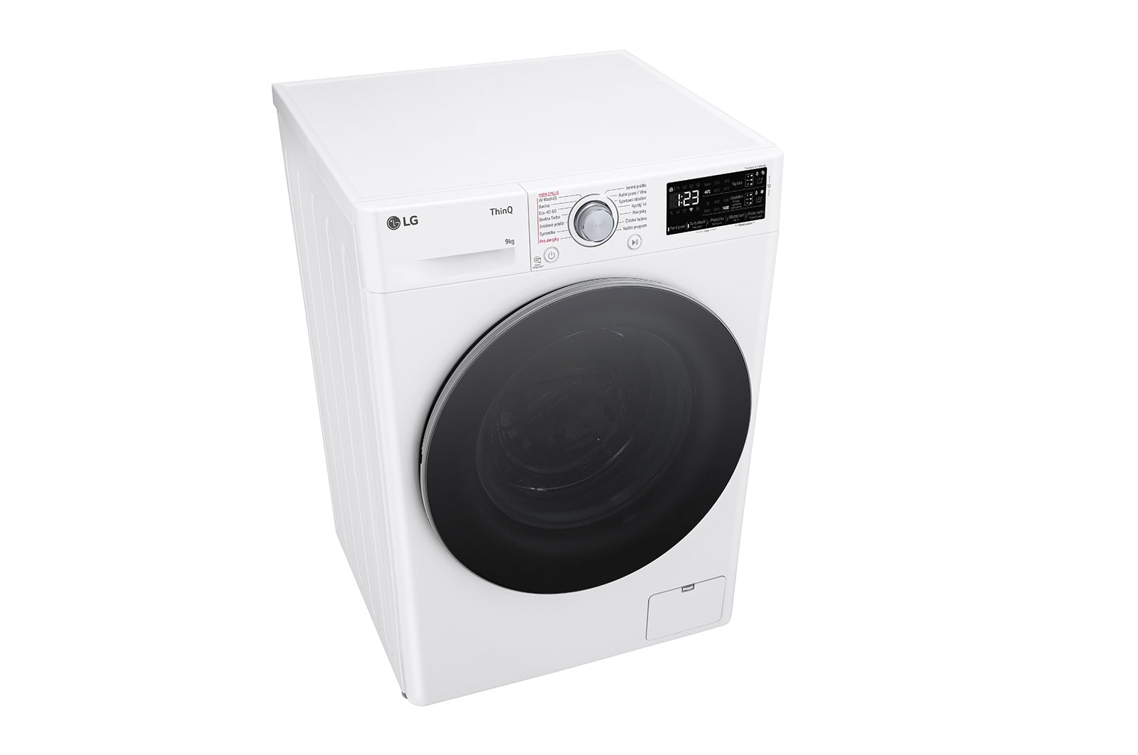 LG Parní pračka LG | 9 kg | A | 1400 ot./min | Direct Drive™ | AI DD™ |Bílá, FASR3A94WS