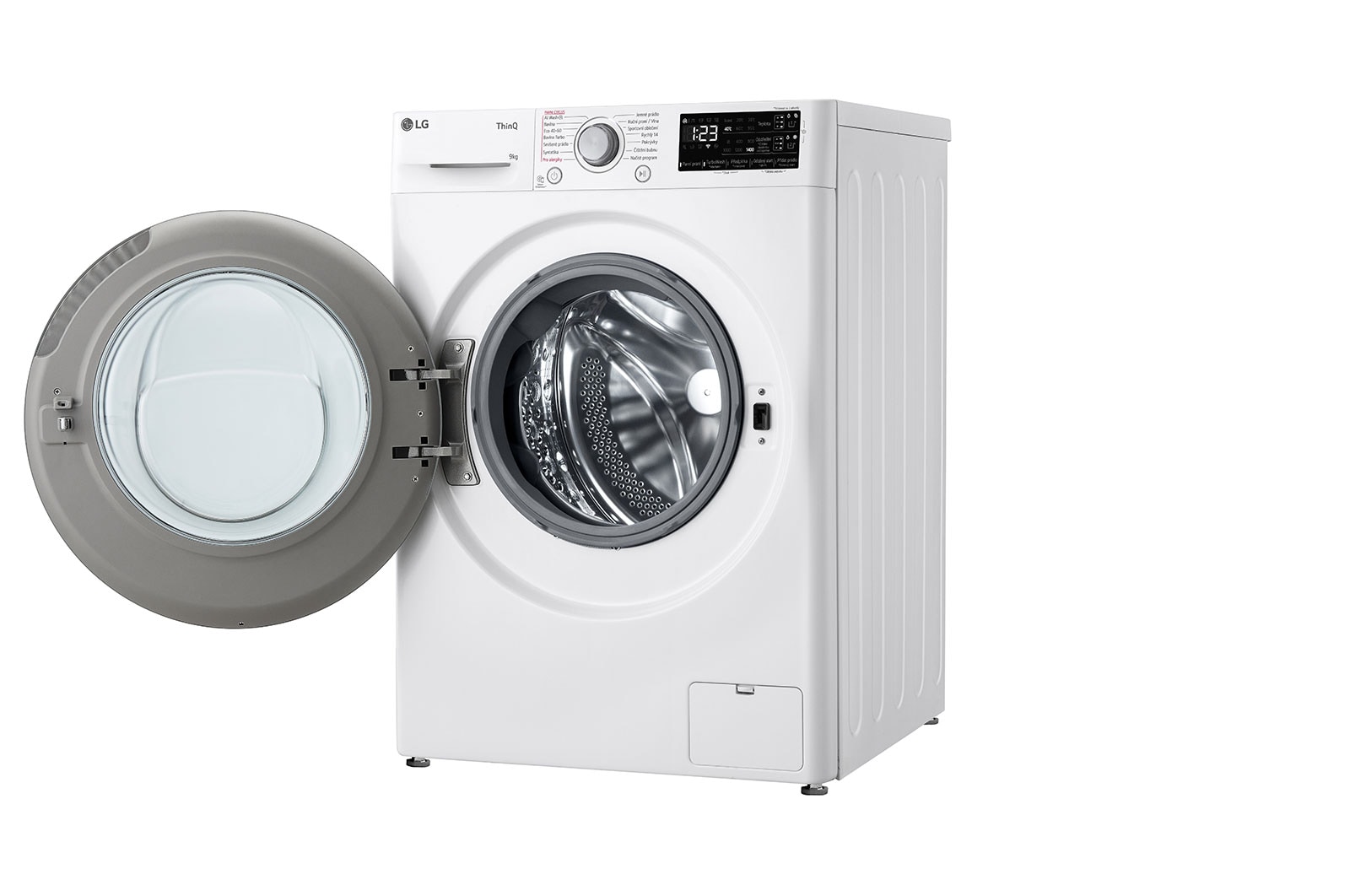 LG Parní pračka LG | 9 kg | A | 1400 ot./min | Direct Drive™ | AI DD™ |Bílá, FASR3A94WS