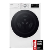 Parní pračka LG | 9 kg | A | 1400 ot./min | Direct Drive™ | AI DD™ |Bílá
