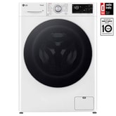 Parní pračka LG | 9 kg | A | 1400 ot./min | Direct Drive™ | AI DD™ |Bílá