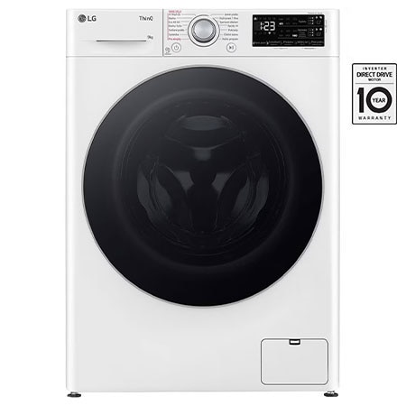 Parní pračka LG - 9 kg - A - 1400 ot./min - Direct Drive™ - AI DD™ -Bílá