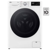 Parní pračka LG | 9 kg | A | 1400 ot./min | Direct Drive™ | AI DD™ |Bílá