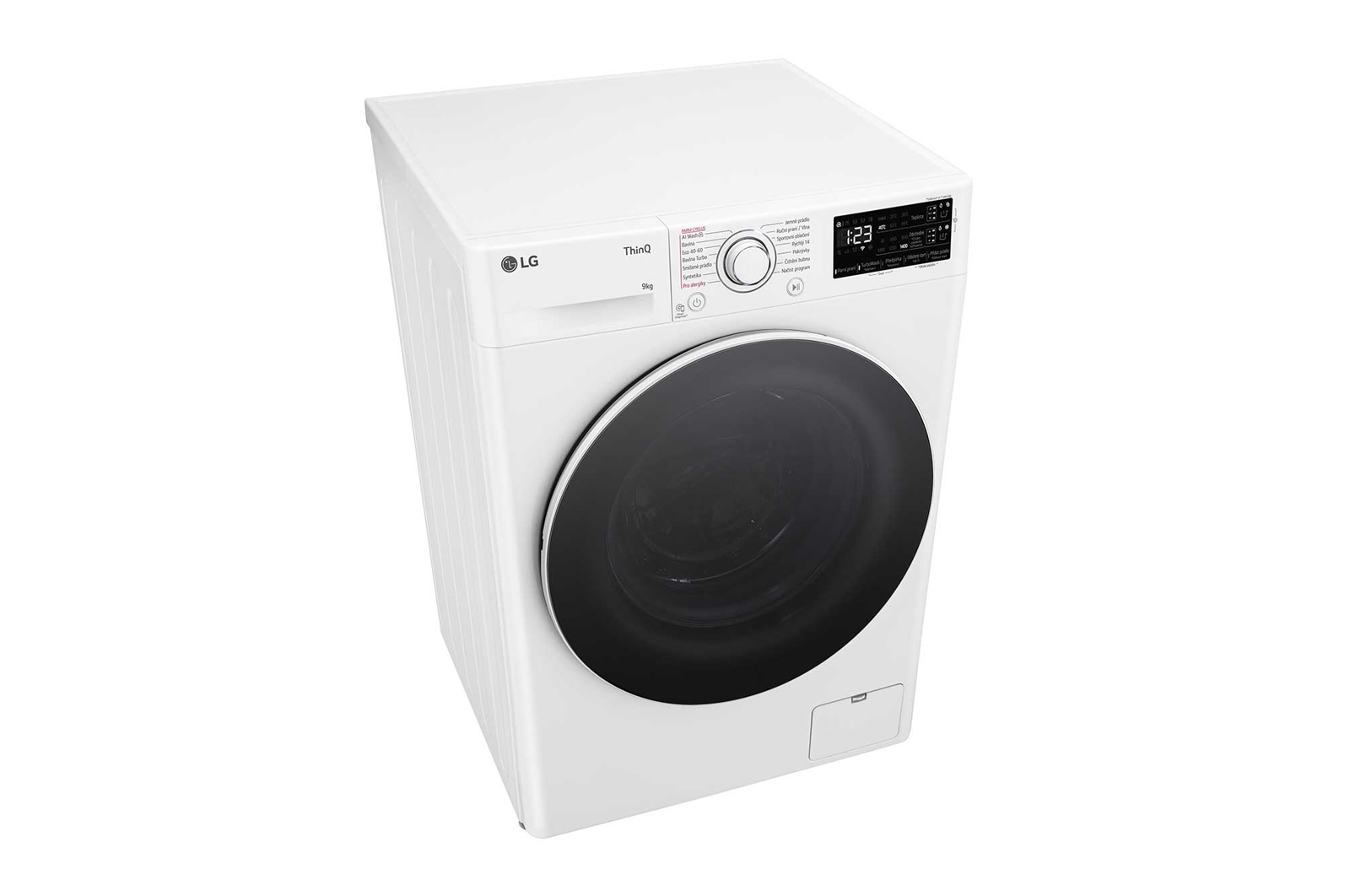 LG Parní pračka LG | 9 kg | A | 1400 ot./min | Direct Drive™ | AI DD™ |Bílá, FASR3A94WW