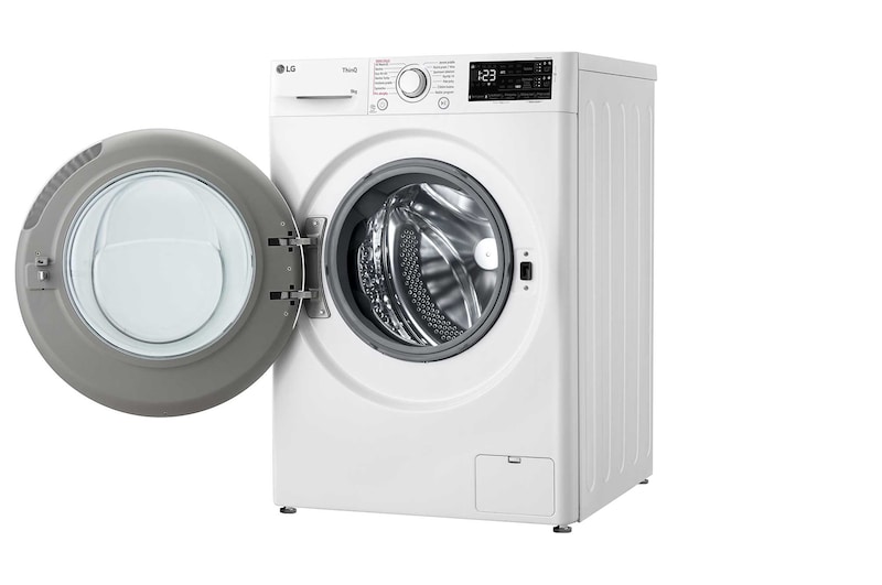 LG Parní pračka LG | 9 kg | A | 1400 ot./min | Direct Drive™ | AI DD™ |Bílá, FASR3A94WW