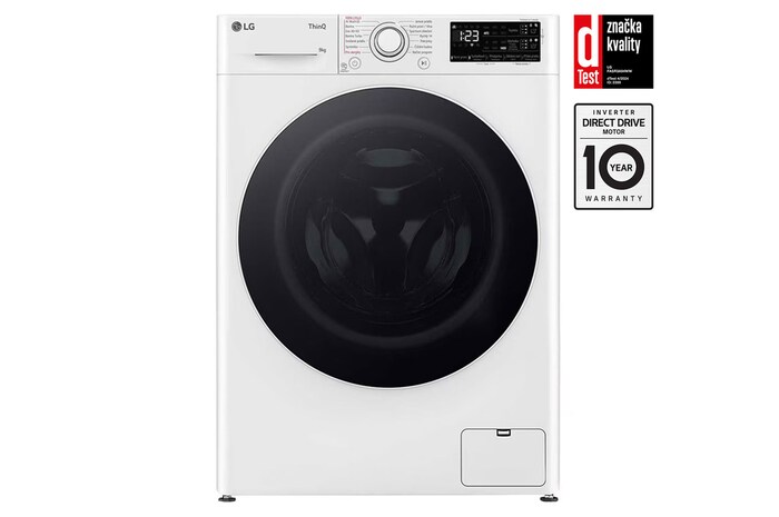 LG Parní pračka LG | 9 kg | A | 1400 ot./min | Direct Drive™ | AI DD™ |Bílá, FASR3A94WW